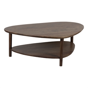 Porter Designs Noma Solid Acacia Wood Coffee Table - Brown