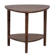 Porter Designs Noma Solid Acacia Wood End Table - Brown