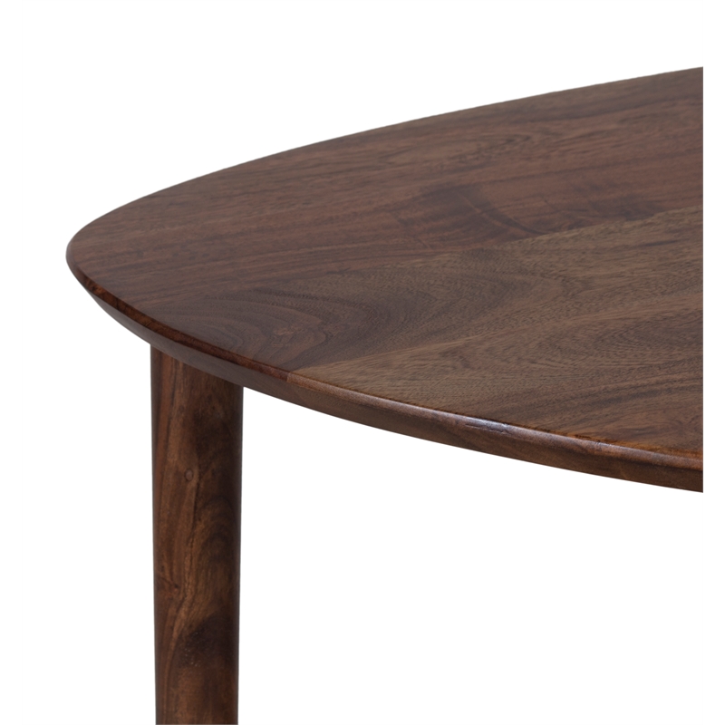 Porter Designs Noma Solid Acacia Wood End Table - Brown