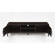 Porter Designs Fall River Solid Sheesham Wood TV Stand - Gray