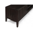 Porter Designs Fall River Solid Sheesham Wood TV Stand - Gray