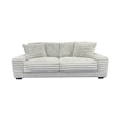 Porter Designs Big Chill Microfiber Sofa - Gray