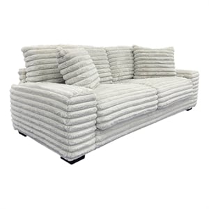 Porter Designs Big Chill Microfiber Sofa - Gray