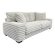 Porter Designs Big Chill Microfiber Sofa - Gray
