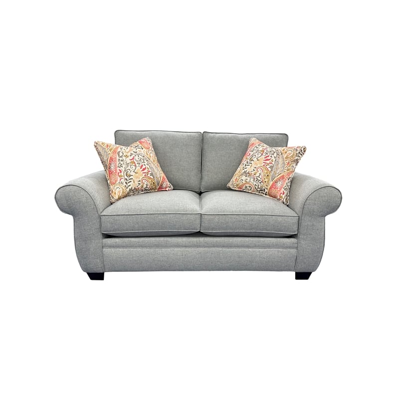 Porter Designs Oasis Transitional Loveseat - Gray
