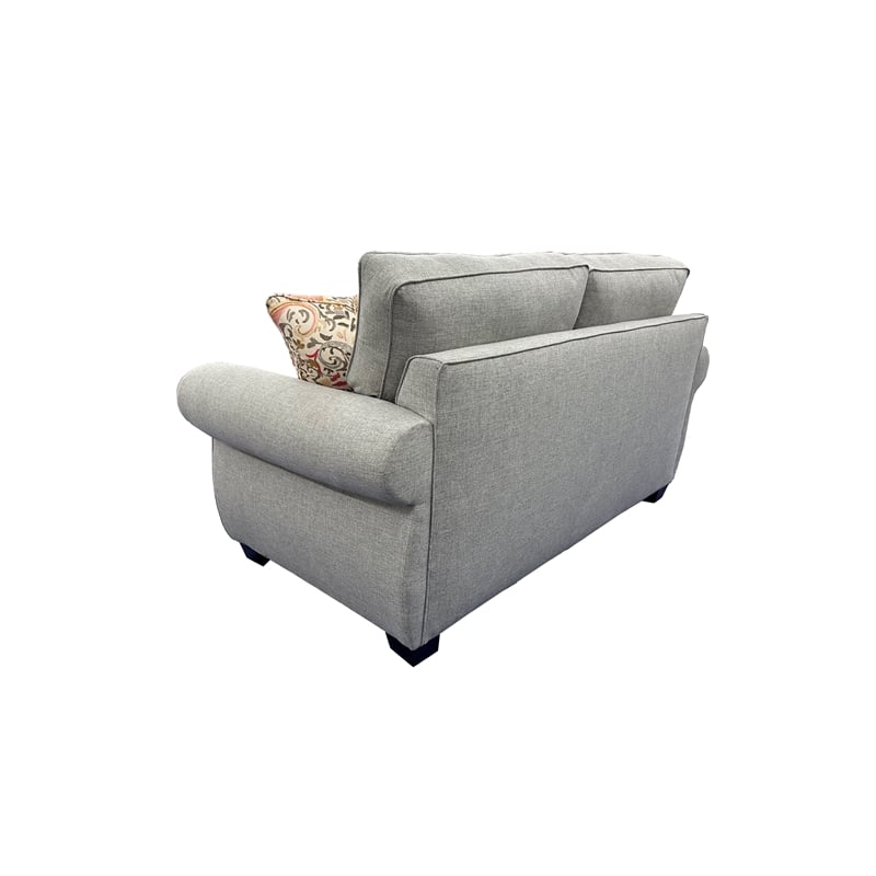 Porter Designs Oasis Transitional Loveseat - Gray