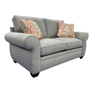 Porter Designs Oasis Transitional Loveseat - Gray