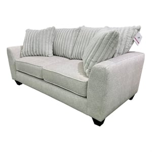 Porter Designs Broadway Microfiber Loveseat - Gray