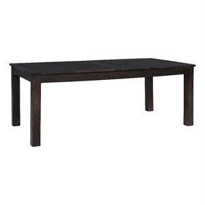 Porter Designs Urban Solid Sheesham Wood Extendable Dining Table - Gray