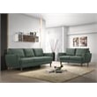 Porter Designs Burnside Contemporary Upholstered Loveseat - Green
