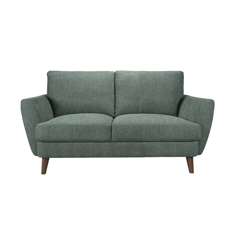 Porter Designs Burnside Contemporary Upholstered Loveseat - Green