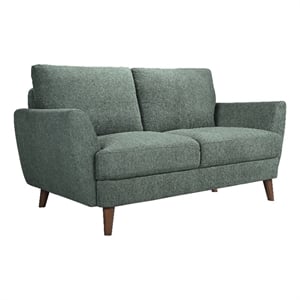 Porter Designs Burnside Contemporary Upholstered Loveseat - Green
