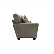 Porter Designs Reese Modern Upholstered Loveseat - Brown