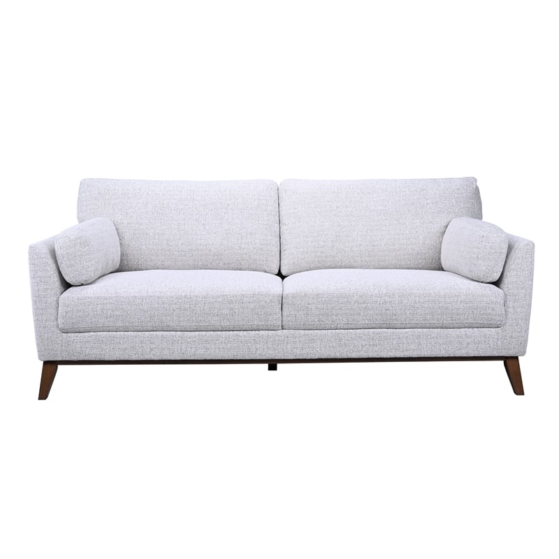 Porter Designs Flanders Wood Trim Sofa - Gray