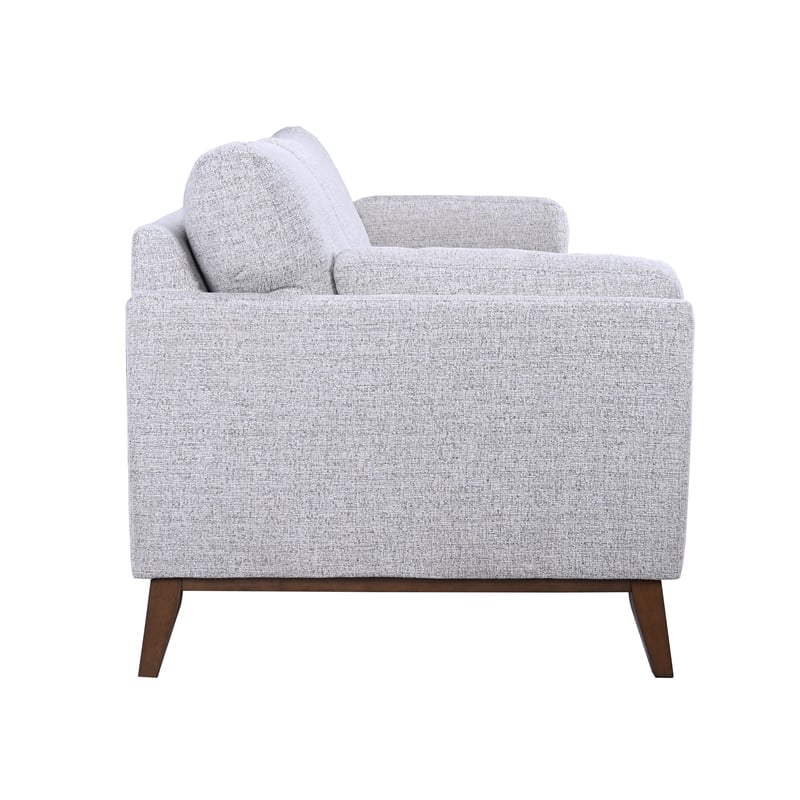 Porter Designs Flanders Wood Trim Sofa - Gray