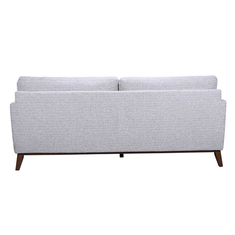 Porter Designs Flanders Wood Trim Sofa - Gray