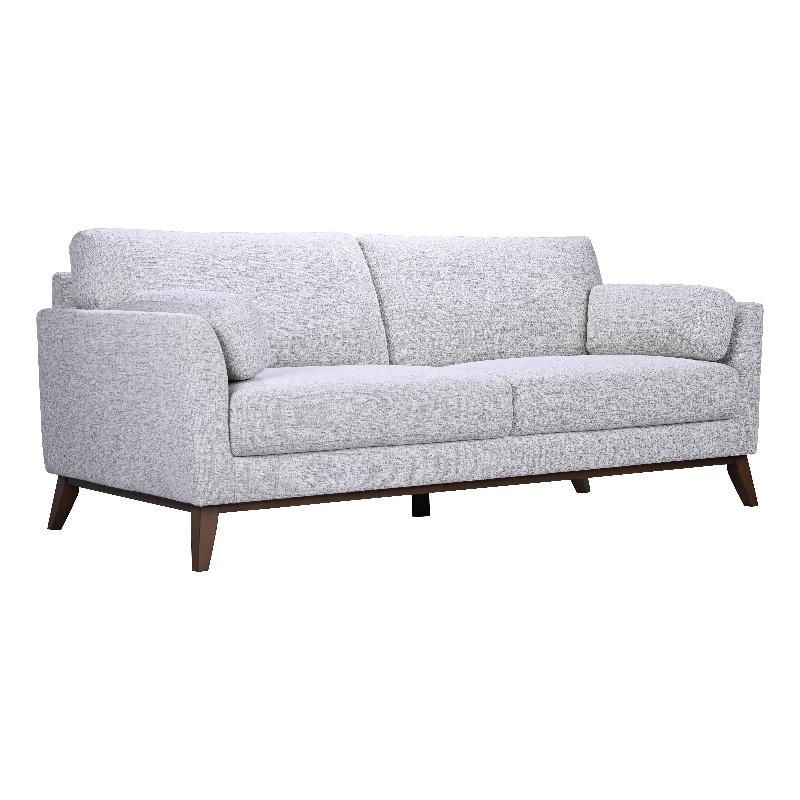 Porter Designs Flanders Wood Trim Sofa - Gray