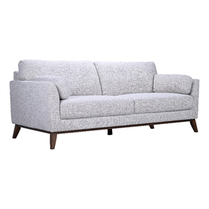 Porter Designs Flanders Wood Trim Sofa - Gray