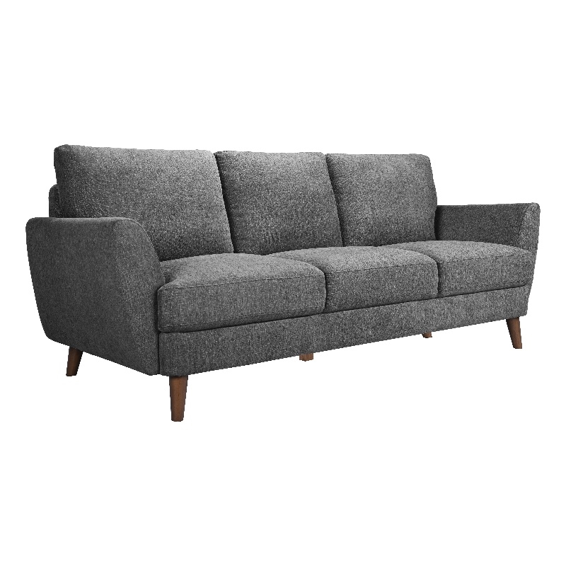 Porter Designs Burnside Contemporary Upholstered Sofa - Gray