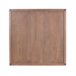 Porter Designs Lowell Solid White Oak Wood Coffee Table - Brown