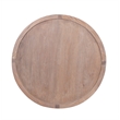 Porter Designs Lowell Solid White Oak Wood End Table - Brown