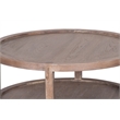 Porter Designs Lowell Solid White Oak Wood Coffee Table - Brown