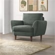 Porter Designs Burnside Contemporary Upholstered Chair - Green