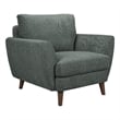 Porter Designs Burnside Contemporary Upholstered Chair - Green