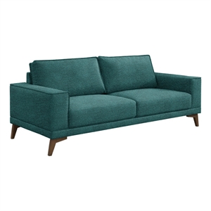Porter Designs Jarrett Modern Upholstered Sofa - Blue