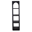 Porter Designs Tarragona Solid Mango Wood Bookcase - Black