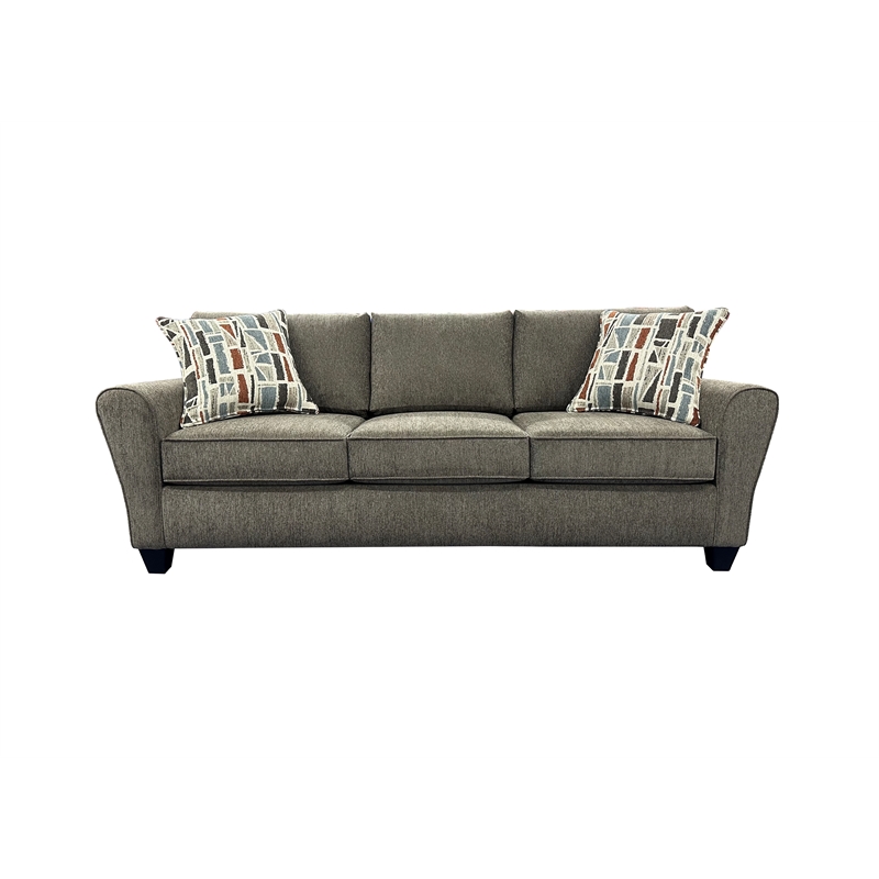 Porter Designs Reese Modern Upholstered Sofa - Brown