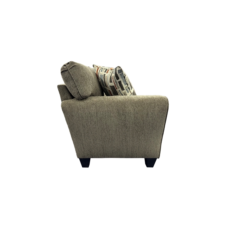 Porter Designs Reese Modern Upholstered Sofa - Brown