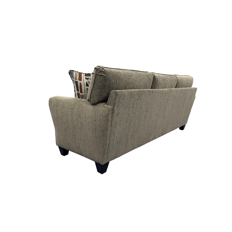 Porter Designs Reese Modern Upholstered Sofa - Brown