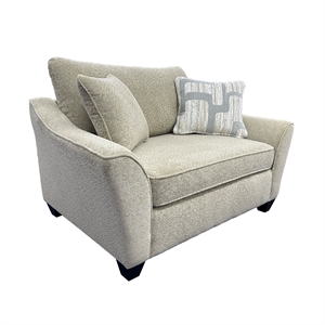 Porter Designs Columbia Microfiber Chair - Cream