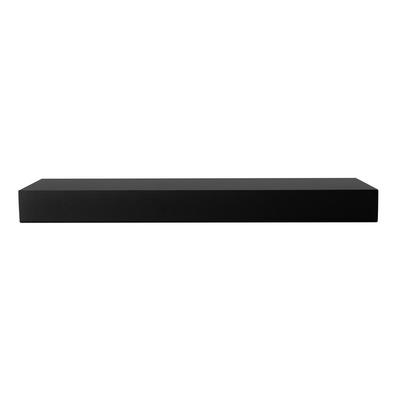 Kiera Grace Maine Wall Shelf - Black - 16 in