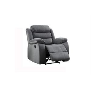 kingway furniture zaffer microfiber living room recliner