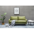 Kingway Furniture Hambrok Velvet Living Room Sofa in Army Green