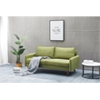 Kingway Furniture Hambrok Velvet Living Room Sofa in Army Green