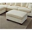 Aira Corduroy Fabric 5 - Piece Sectional in Beige