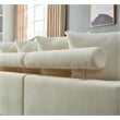 Aira Corduroy Fabric 5 - Piece Sectional in Beige