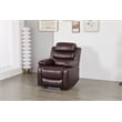 Luxury Faux Leather Recliner Chair with LED Lights