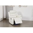 Luxury Faux Leather Recliner Chair with LED Lights