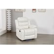 Luxury Faux Leather Recliner Chair with LED Lights