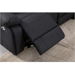 Modern Reclining Sectional Sofa with Cup Holders and Storage