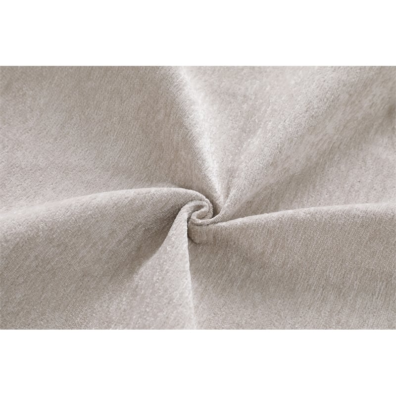 Luxury L-Shaped Modular Sectional Sofa with Ottoman