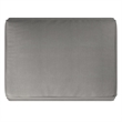 Sunset Trading Americana Box Cushion Fabric Slipcovered Ottoman in Gray