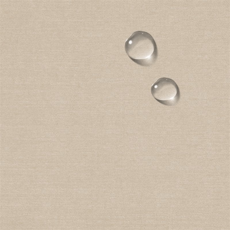 Sunset Trading Puff 7-Piece Fabric Slipcovered Modular Sectional in Tan