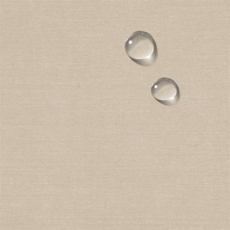 Sunset Trading Puff 5-Piece L-Shaped Fabric Slipcover Sectional in Tan