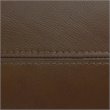 Sunset Trading Charleston 3-Piece Top-Grain Leather Living Room Set in Chestnut