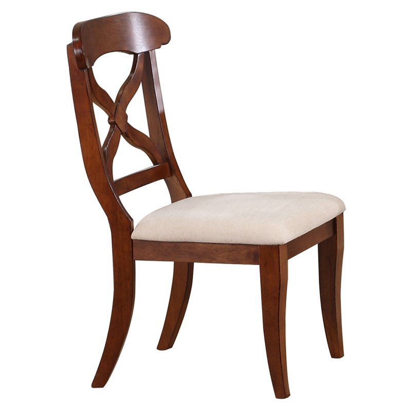 Sunset Trading Andrews 5PC Round/Oval Wood Extendable Dining Table Set in Brown